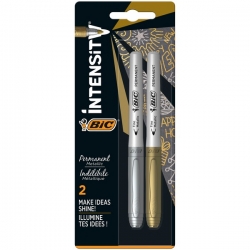 MARKERY BIC INTENSITY GOLD/SILVER BIC