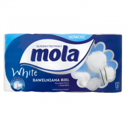 Papier toaletowy MOLA 8 rolek